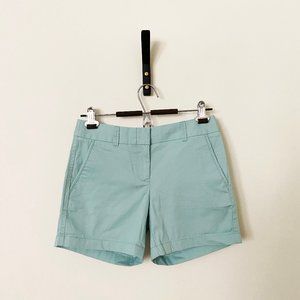 J.Crew Chino Shorts with 5" Inseam, Mint